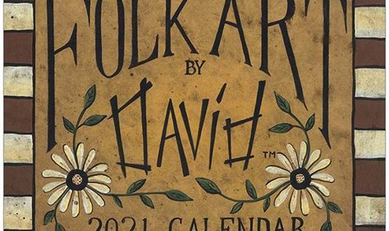 American Folk Art Calendar