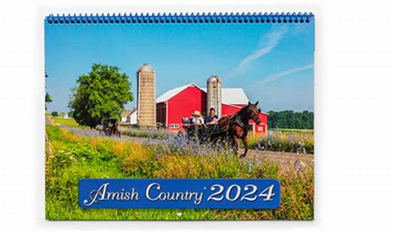 Amish Calendar 2024