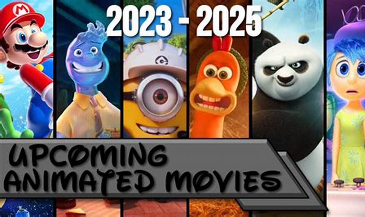 Animation Movies Coming Out In 2024