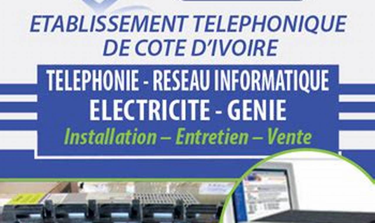 Annuaire Téléphonique Cote D'Ivoire Telecom 2018 Pdf