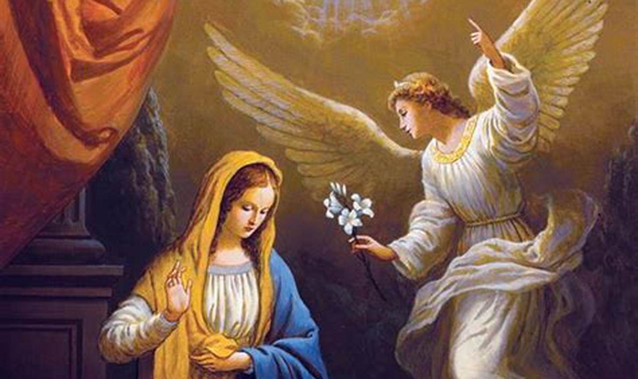 Annunciation Of Mary 2024