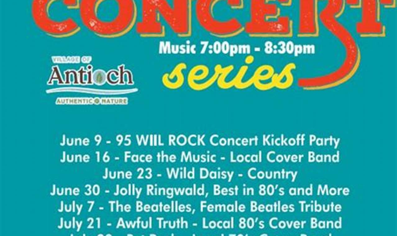 Antioch Il Thursday Night Concerts 2024