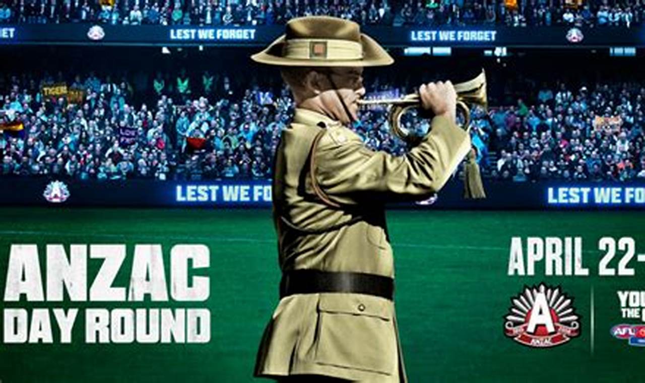 Anzac Day 2024 Afl Game