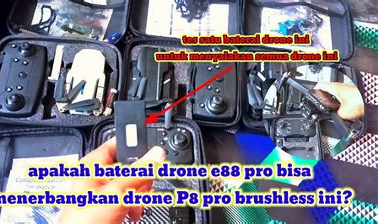 Apakah baterai drone bisa dibawa ke pesawat?