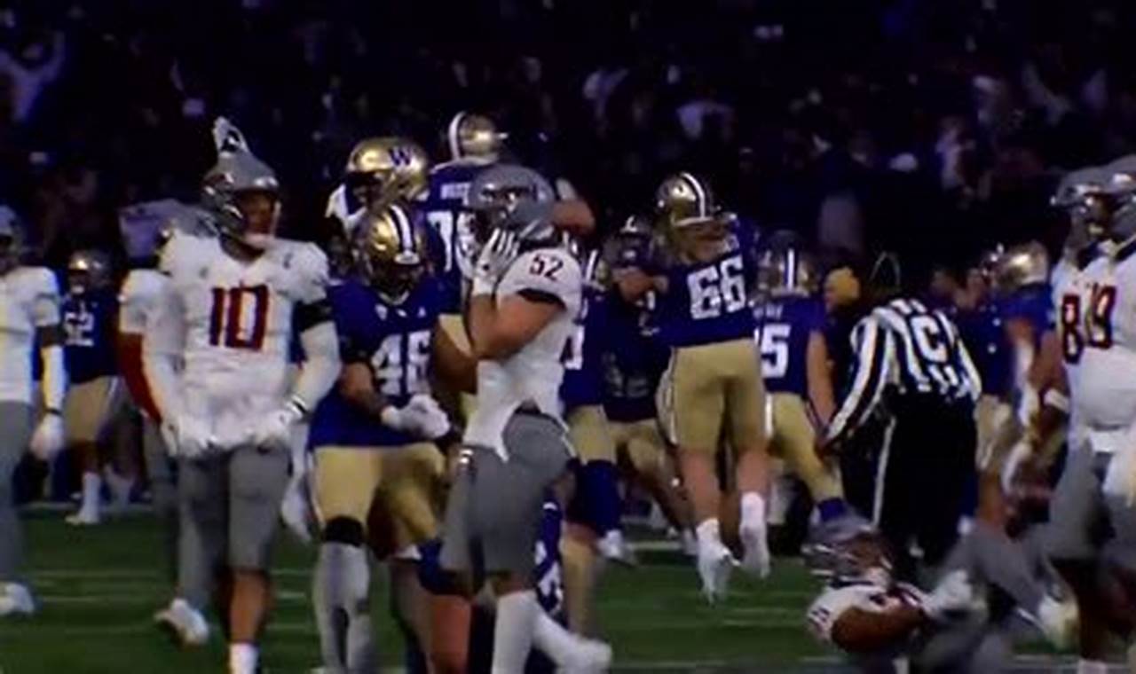 Apple Cup Highlights 2024