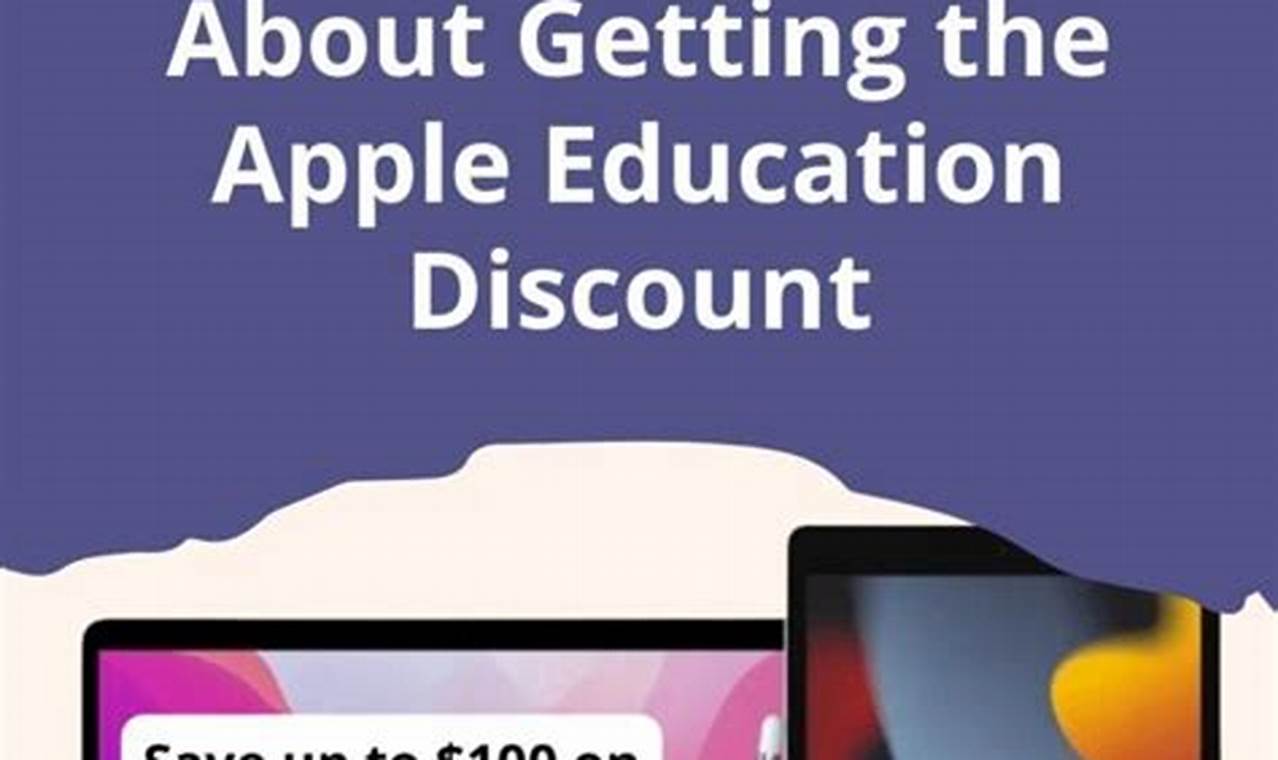 Apple Education Discount 2024