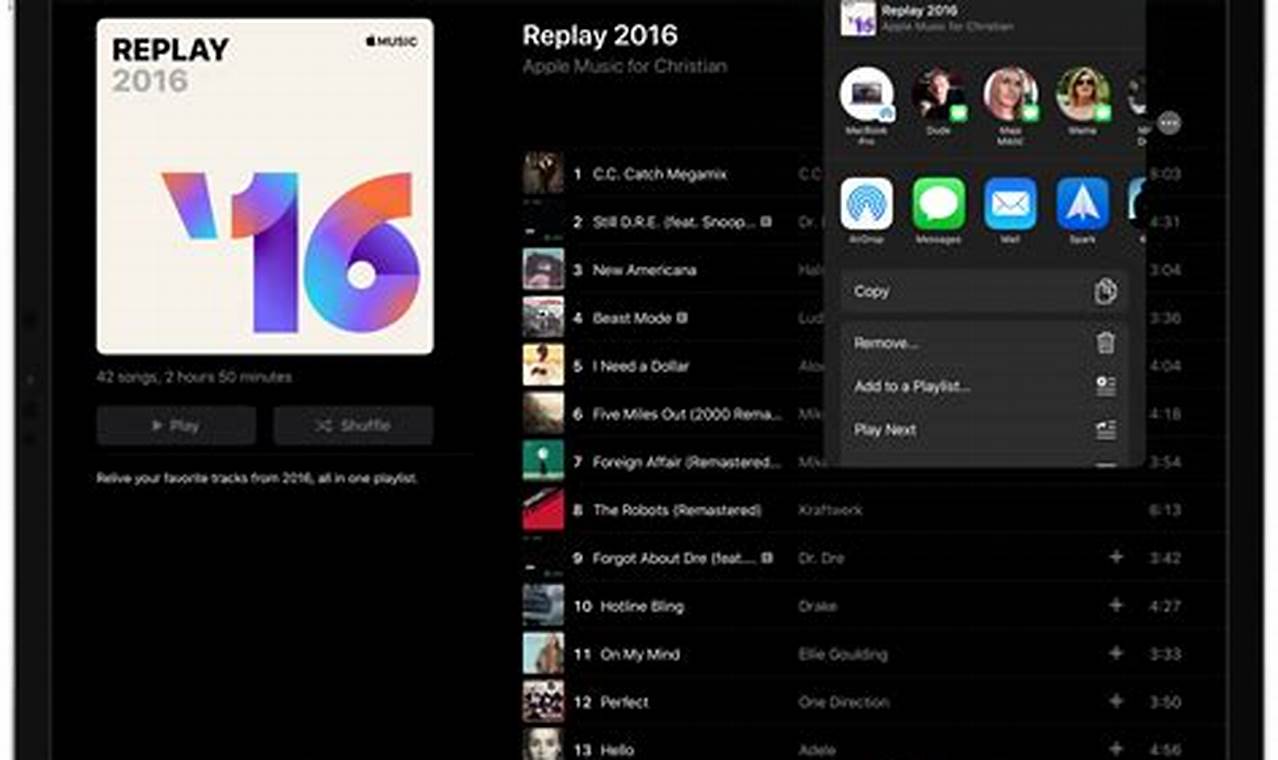 Apple Music Replay 2024 Release Time