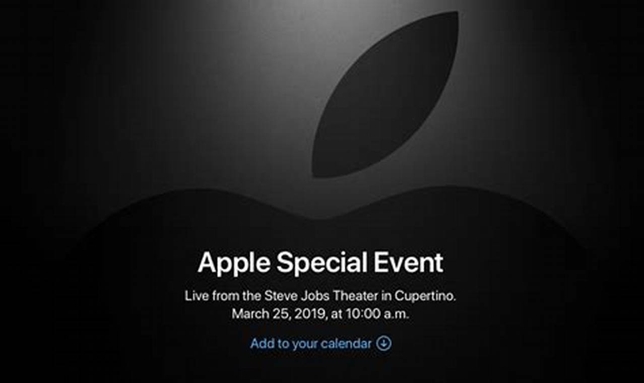 Apple Next Event Date 2024