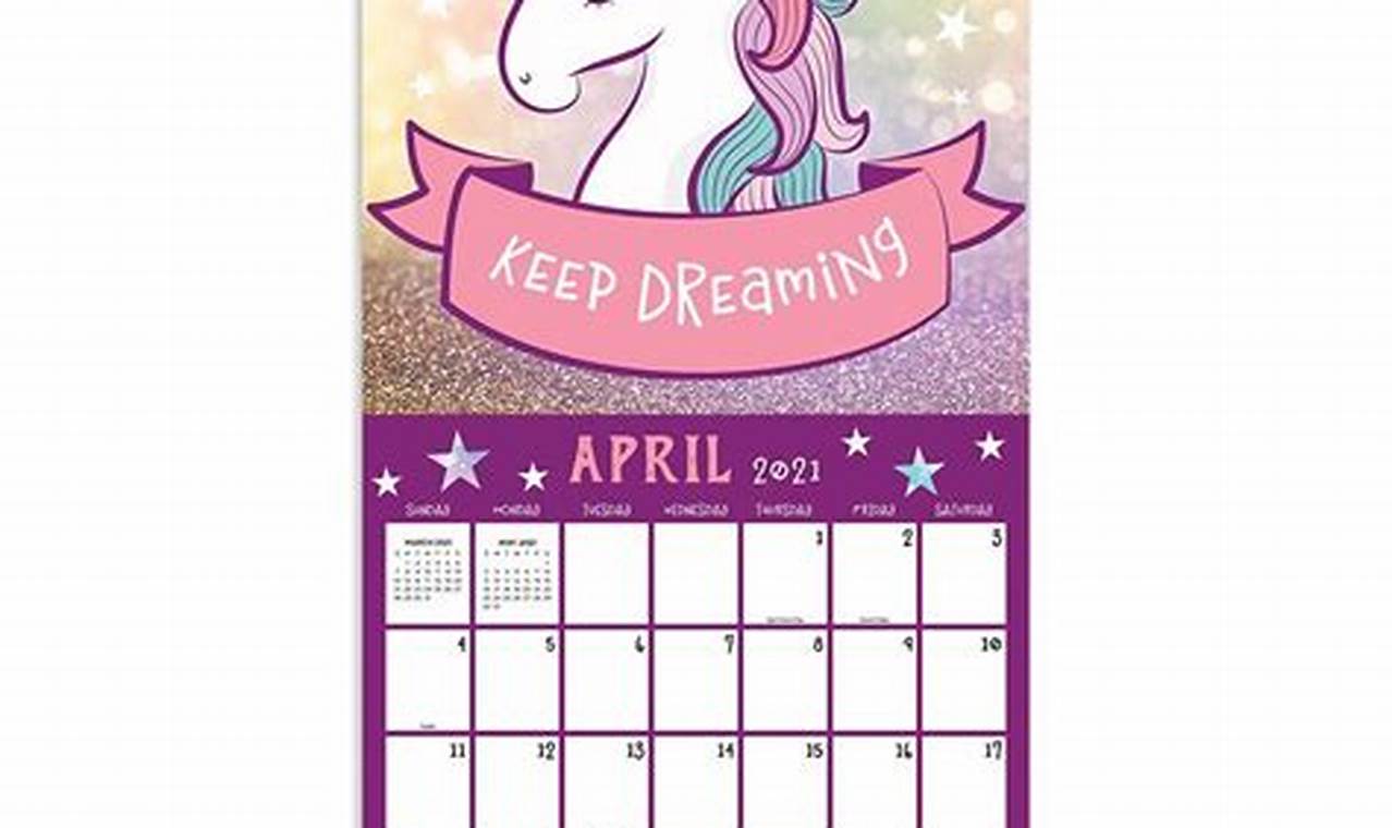 April 2024 Calendar Unicorn Bikedekho