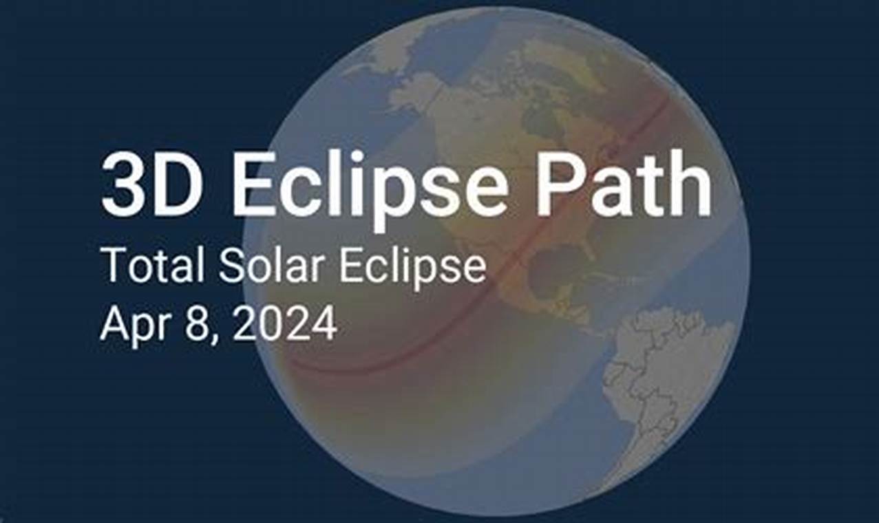 April 8 2024 Total Eclipse Map