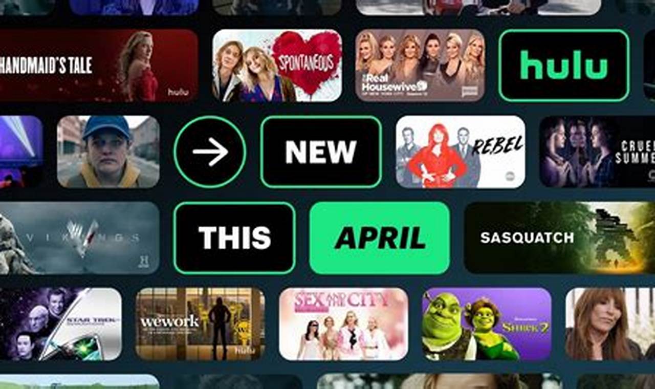 April Hulu Releases 2024