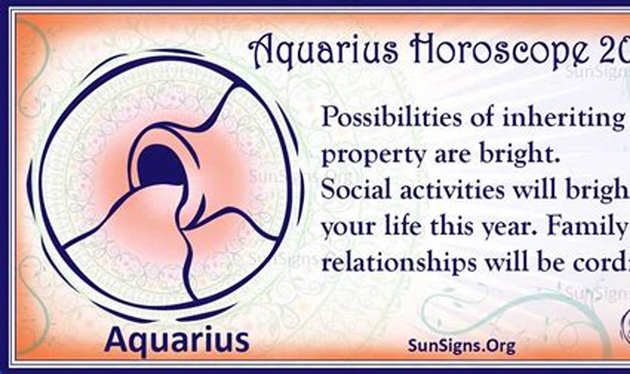 Aquarius February 2024 Horoscope