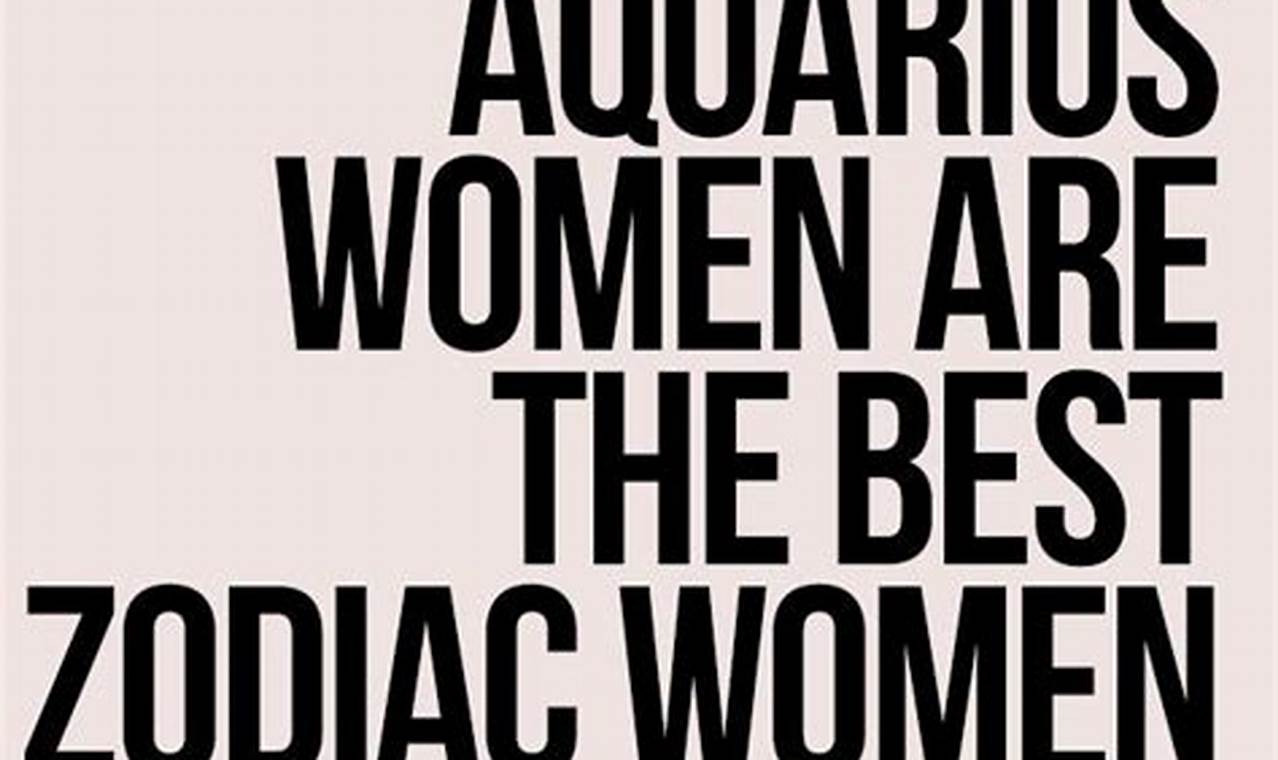 Aquarius Woman Love Horoscope 2024