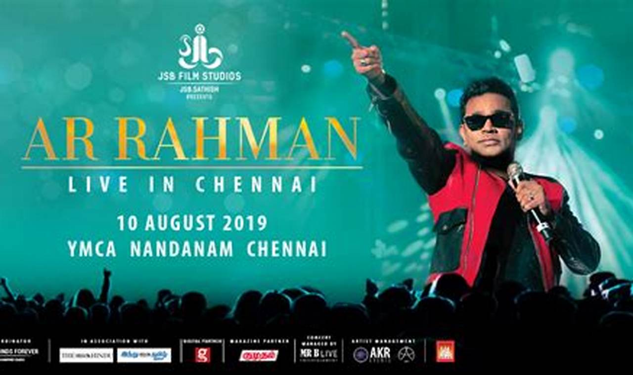Ar Rahman Concert 2024 India