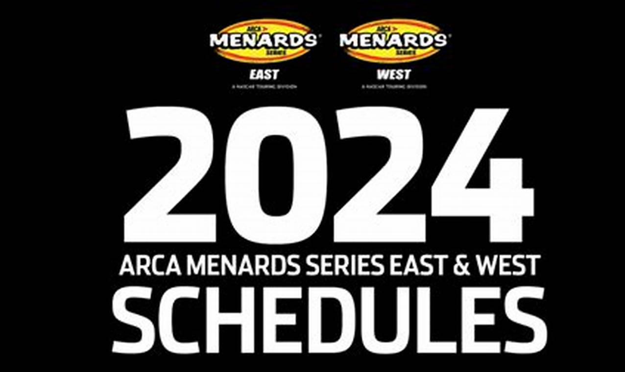 Arca West 2024 Schedule