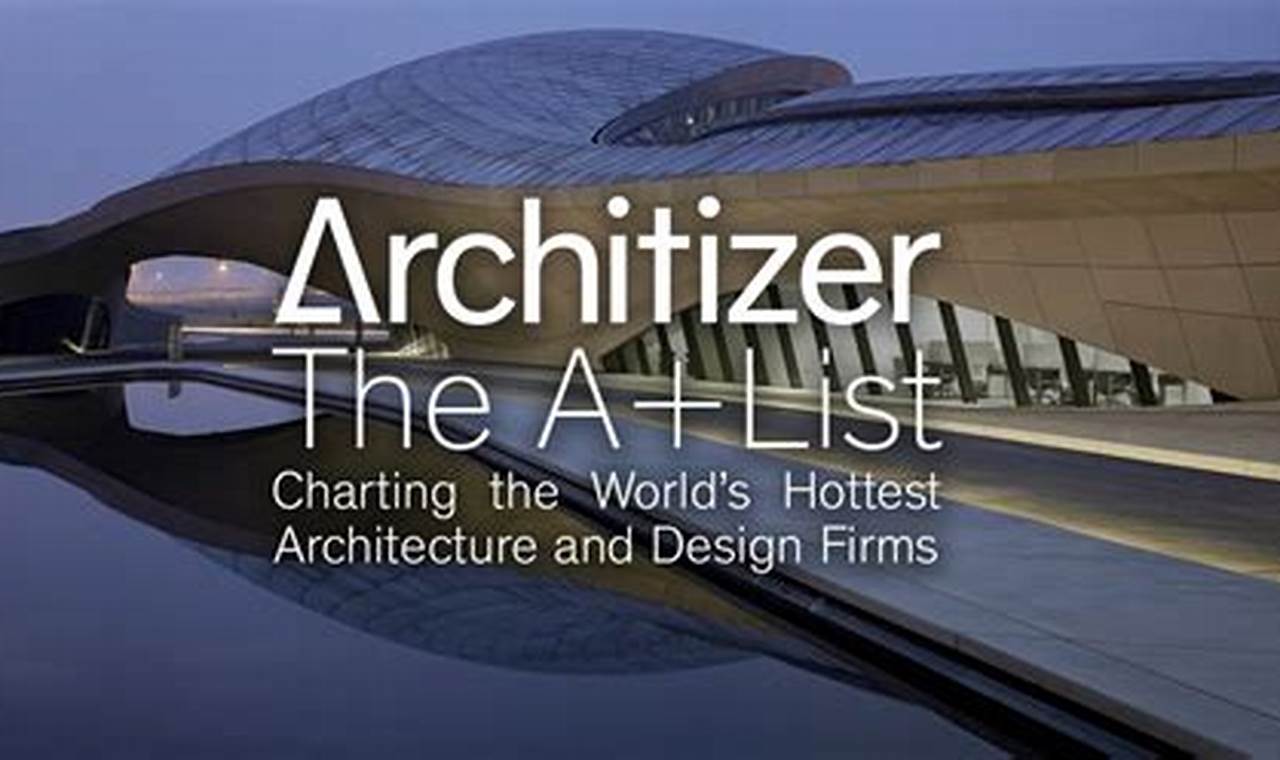 Architizer Awards 2024 List