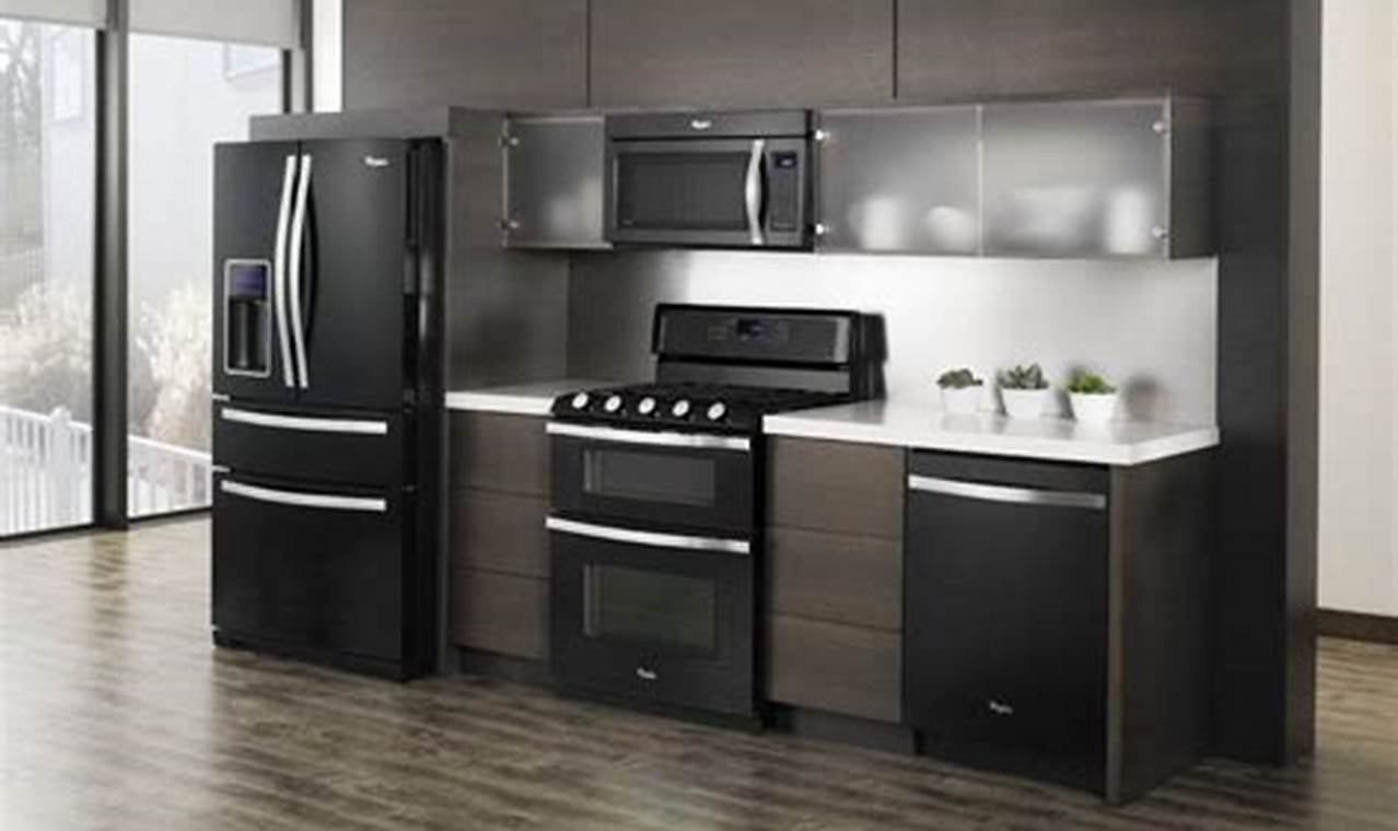 Are Black Appliances In Style 2024