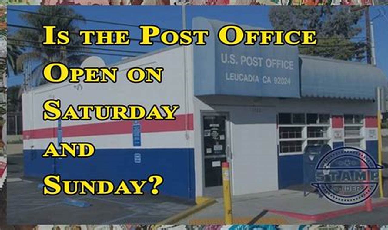 Are Post Offices Open November 13 2024