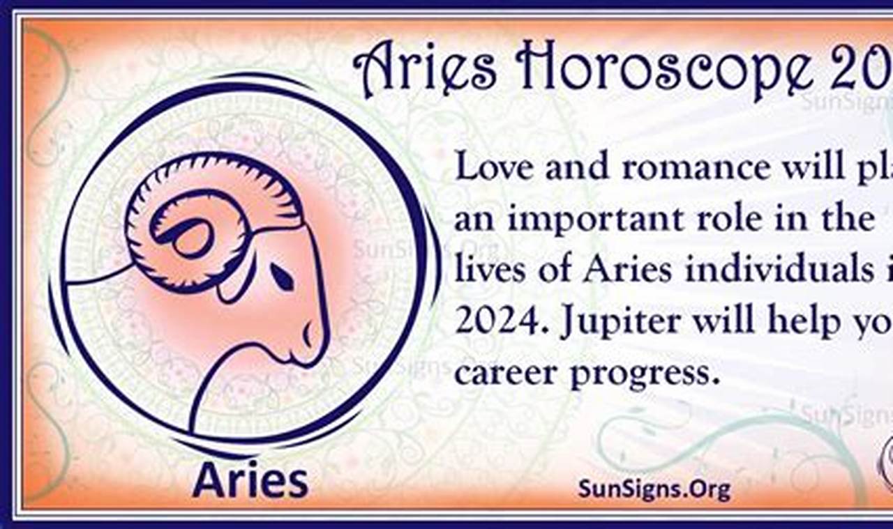 Aries Yearly Love Horoscope 2024