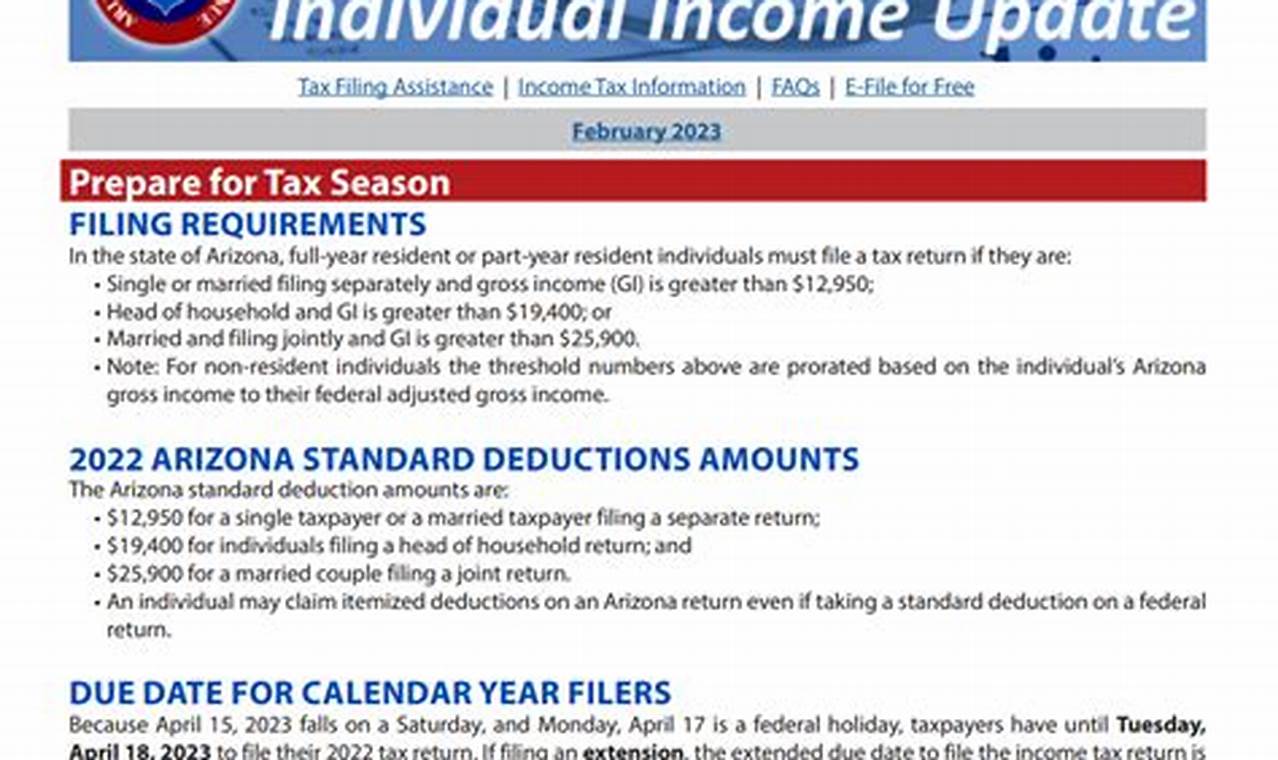 Arizona State Rebate 2024