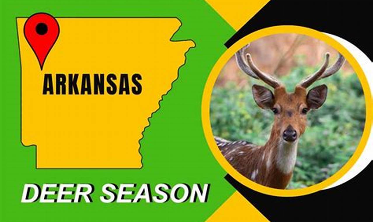 Arkansas 2024 Deer Season Dates