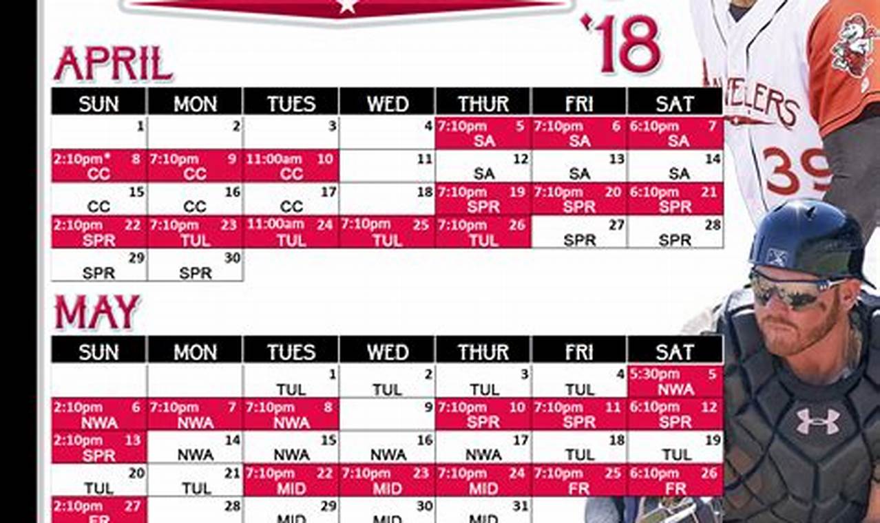 Arkansas Travelers Baseball Schedule 2024