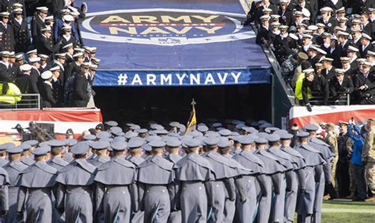 Army Navy Game Chant 2024