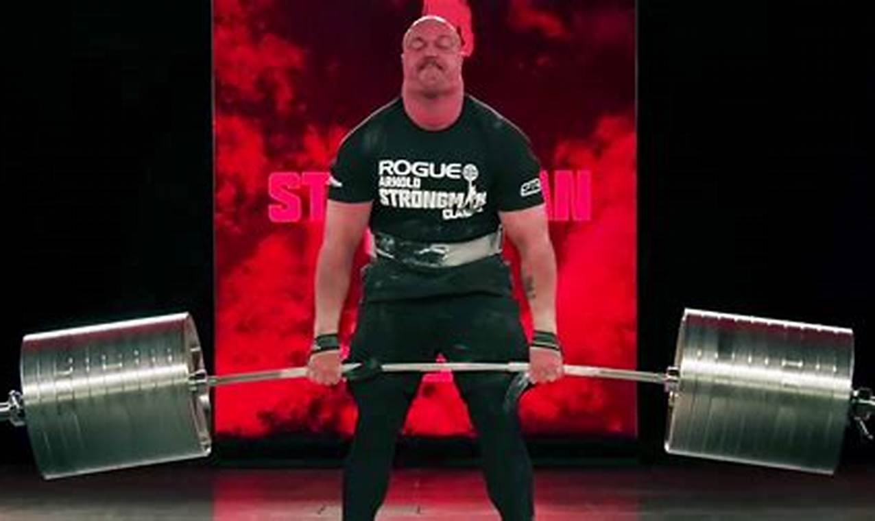 Arnold Strongman Classic 2024 Podium