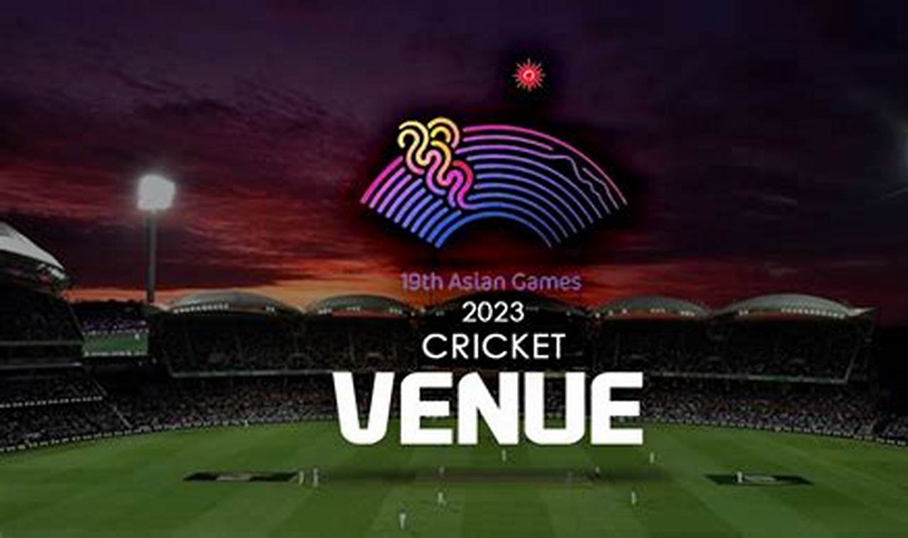 Asian Games 2024 China Cricket