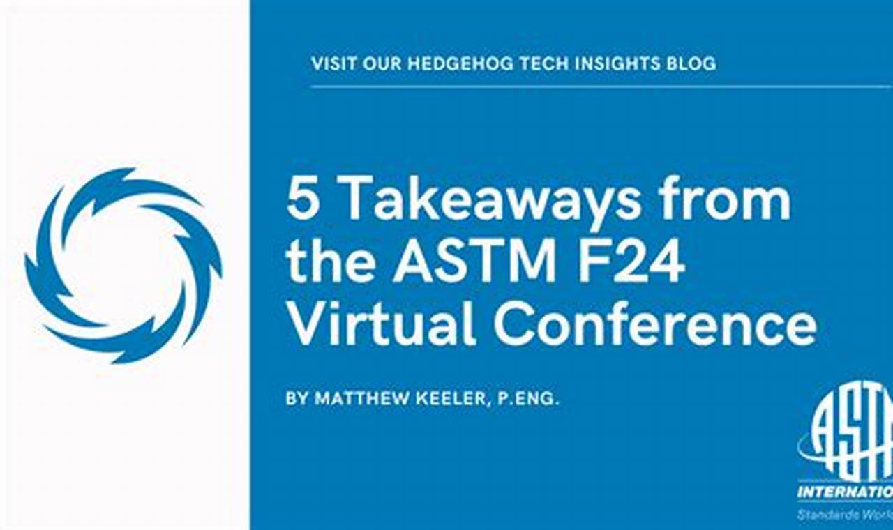 Astm F24 Conference 2024