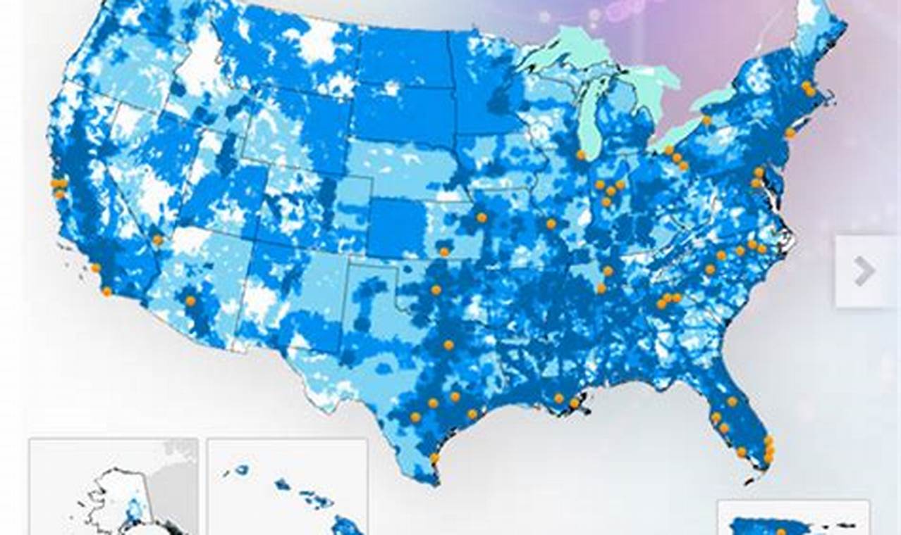 At&T Coverage Map 2024 Projected