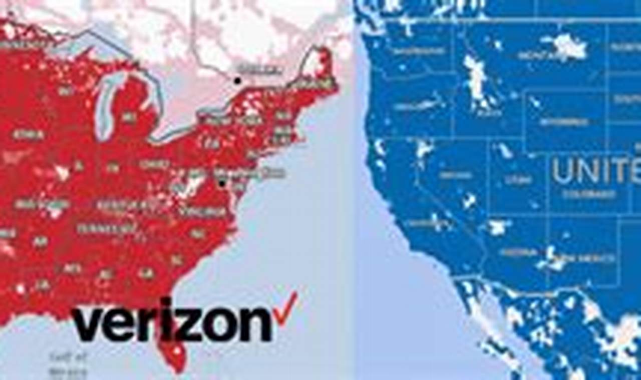 At&T Coverage Map Vs Verizon 2024