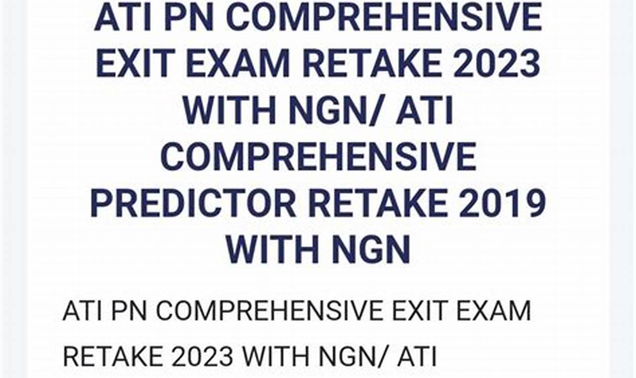 Ati Exit Exam 2024 Quizlet