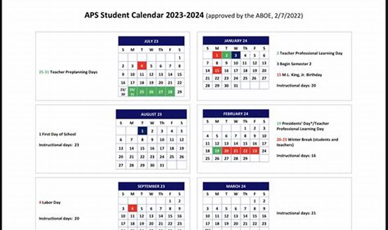 Atlanta Public Schools Calendar 2024 20
