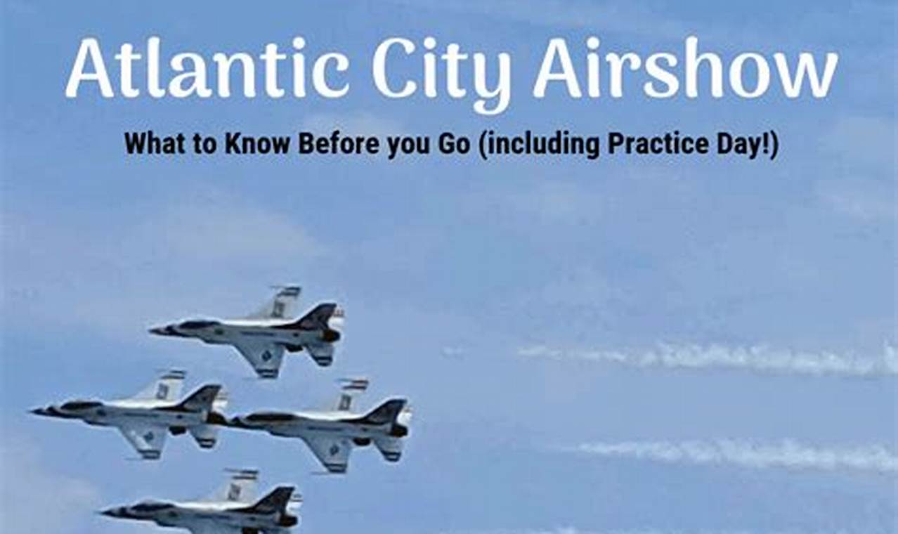 Atlantic City Air Show 2024 Schedule