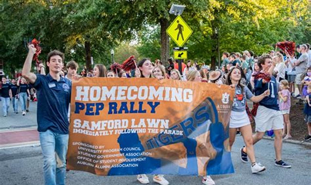Auburn Homecoming Parade 2024