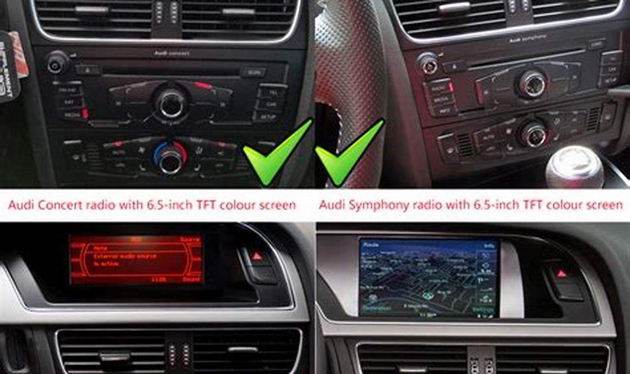 Audi A4 B8 Radio Upgrade