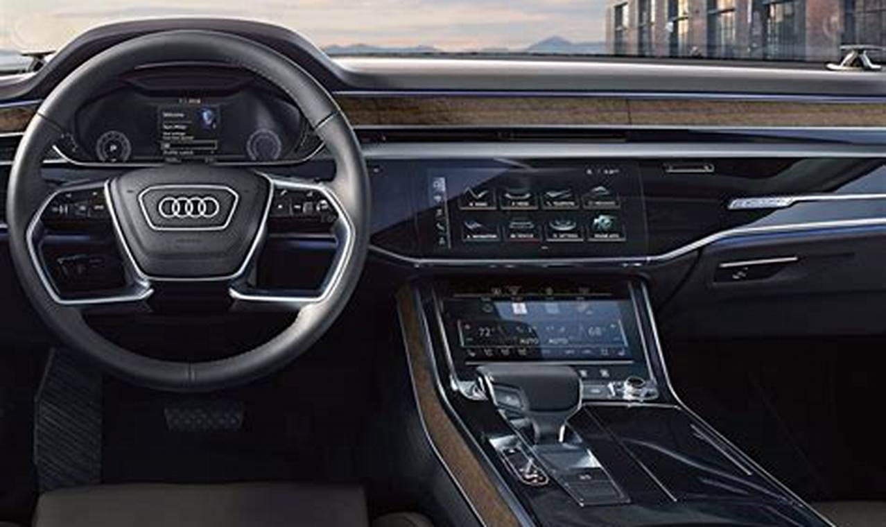 Audi A8 Interior 2024 Vs