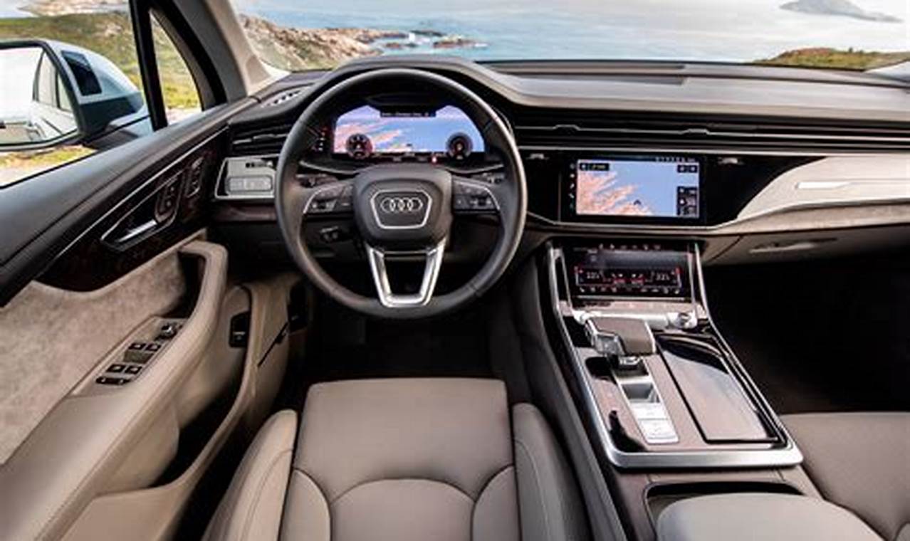 Audi Q7 Interior 2024 Vs