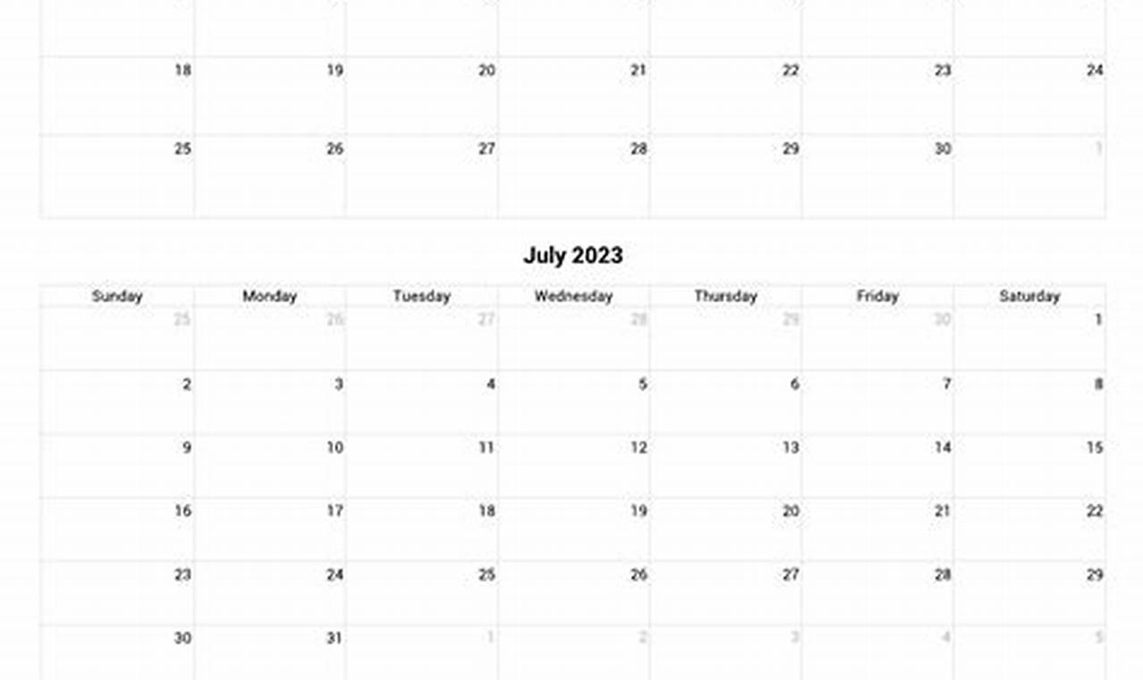 August 2023 To June 2024 Calendar Free