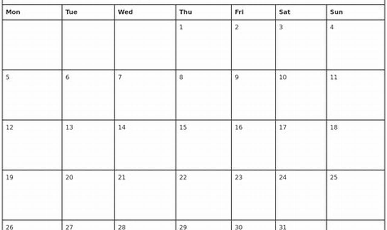 August 2024 Calendar Free Printable Excel