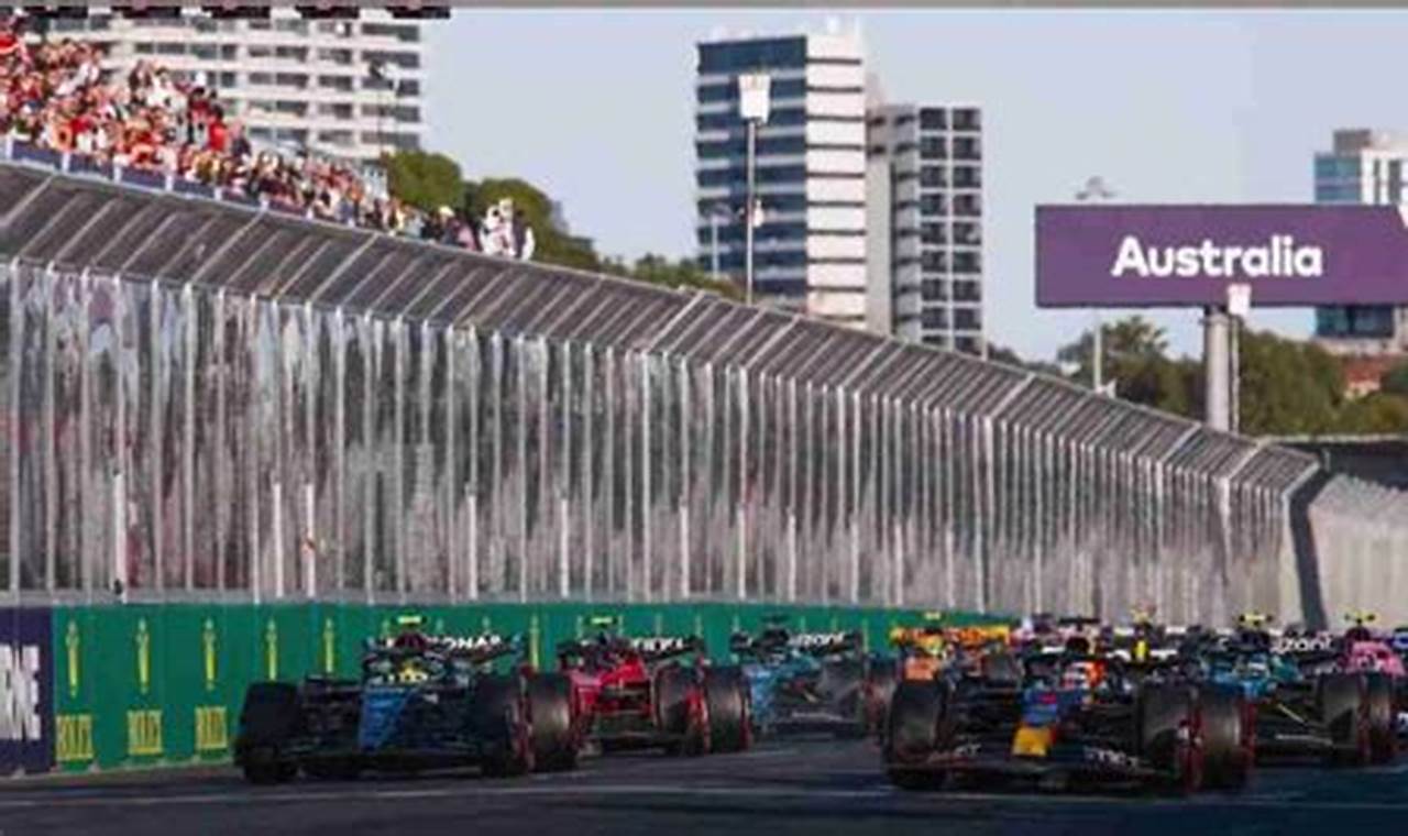 Australian Grand Prix 2024 Schedule And News