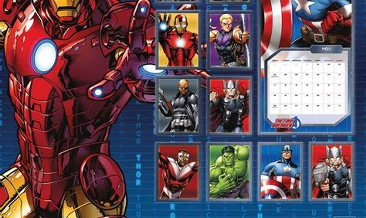Avengers 2024 Calendar Calculator Code
