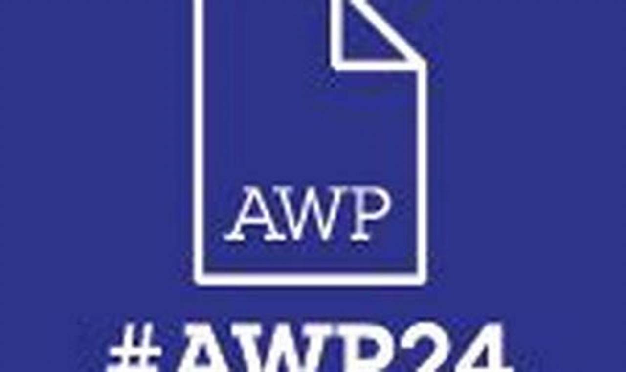 Awp 2024 Schedule Of Events