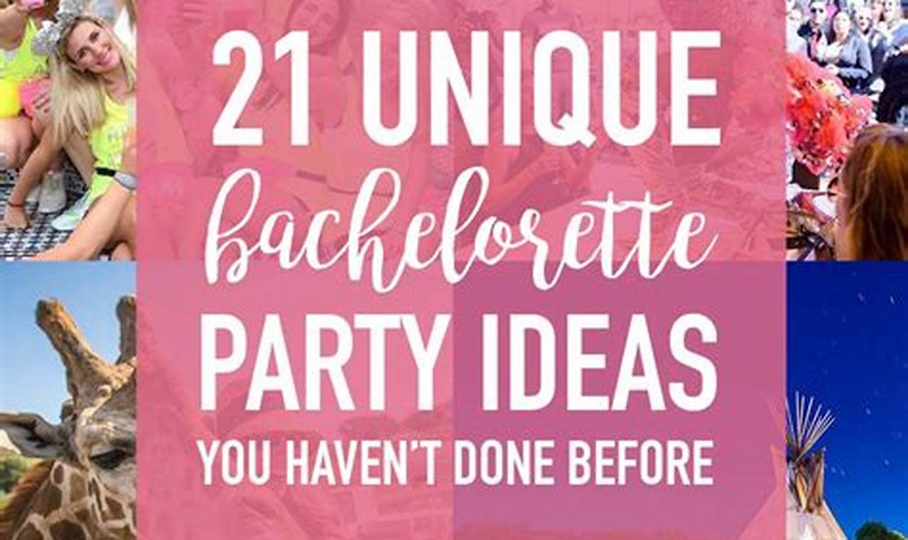 Bachelorette Party Themes 2024
