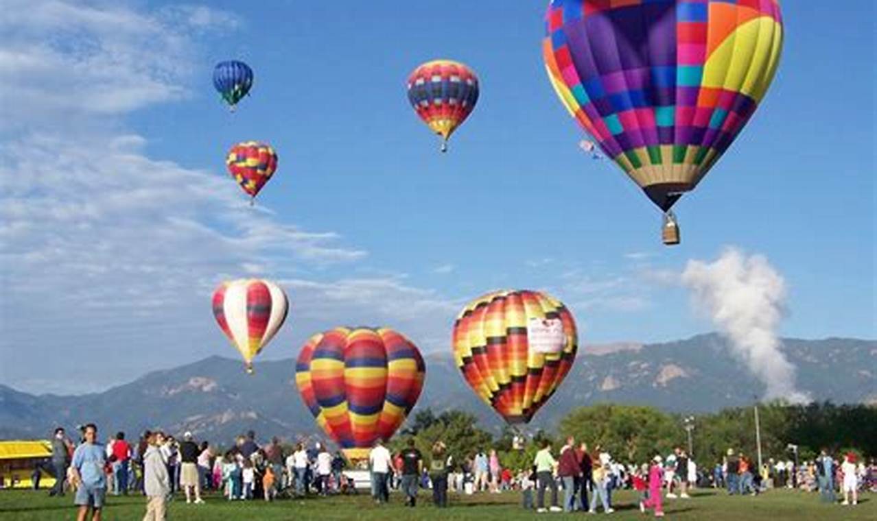 Balloon Festival Colorado Springs 2024