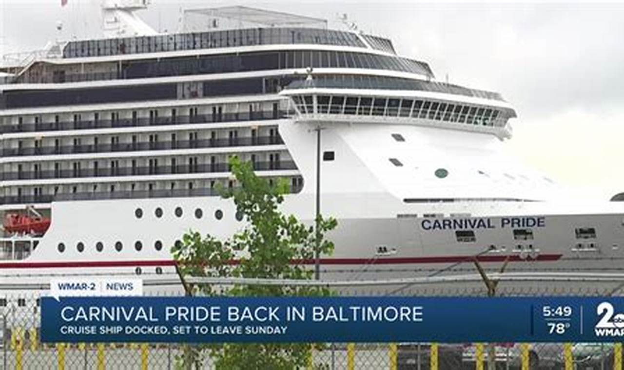 Baltimore Cruises April 2024