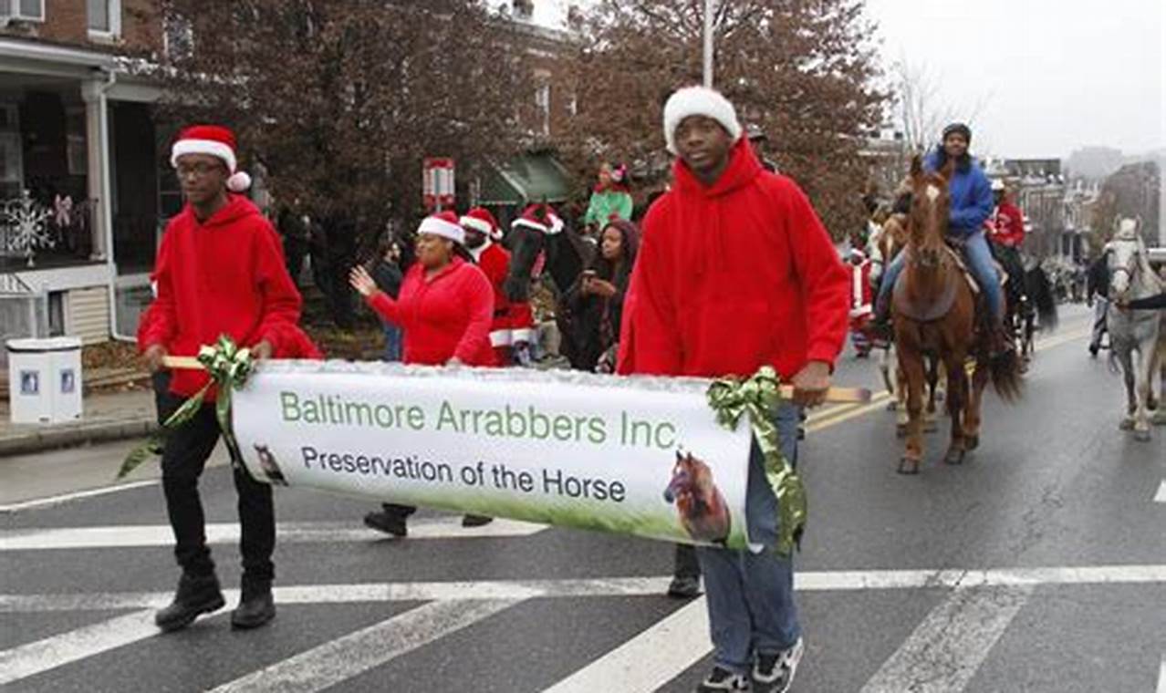 Baltimore Mayor's Christmas Parade 2024