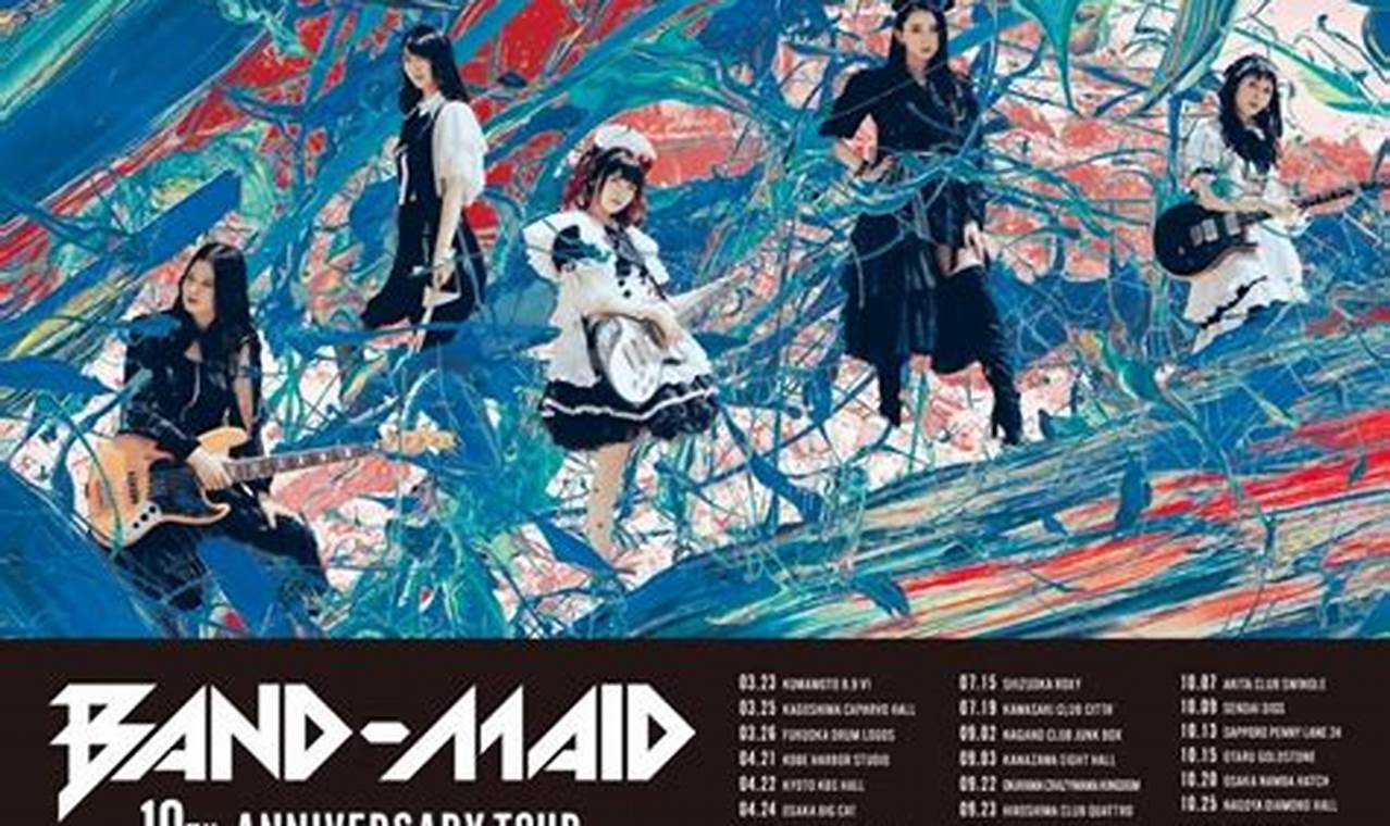 Band Maid Japan Tour 2024