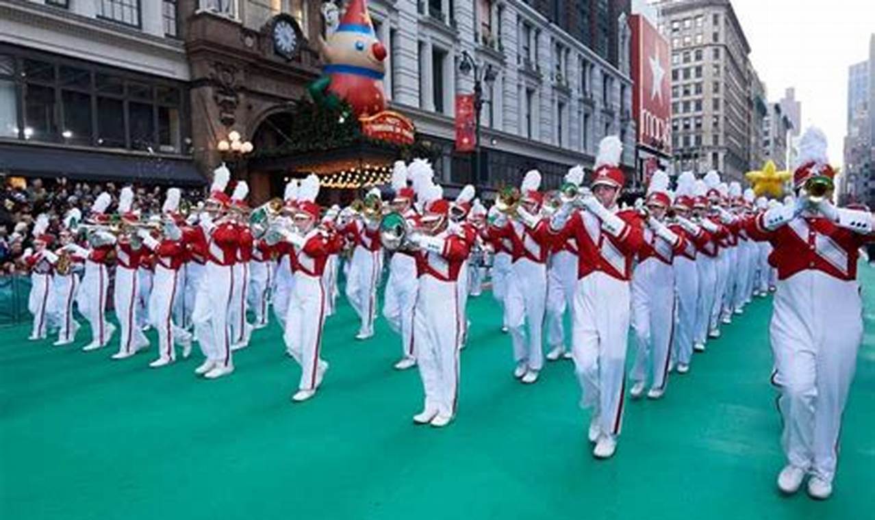 Bands In The 2024 Macy'S Parade